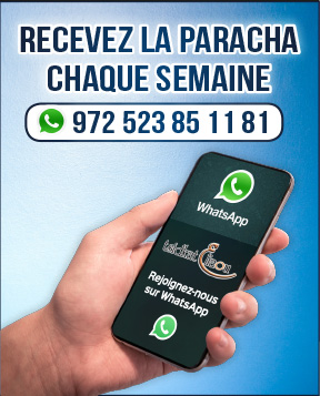 Recevez la Paracha sur WhatsApp