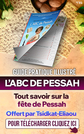 Découvrez votre cadeau : L'ABC de Pessa'h