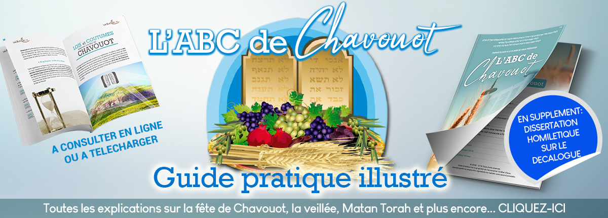 ABC de Chavouot : guide pratique illustré sur la fête du don de la Torah