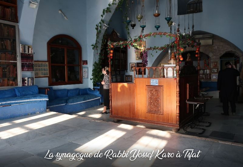 La synagogue du Tsadik à Tsfat