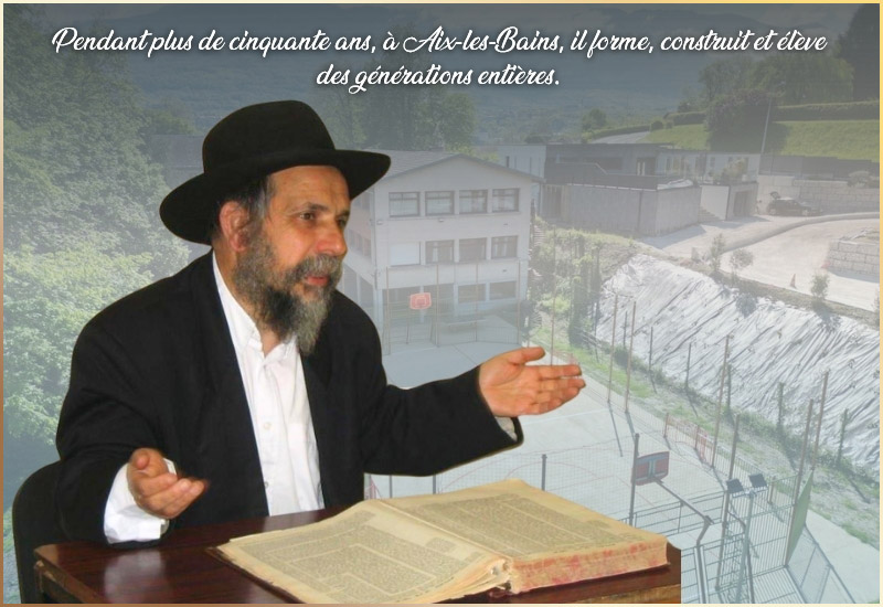 Le Rav à la Yéshiva